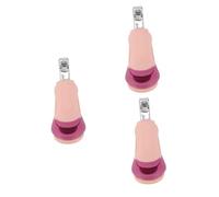 ibasenice 3 Cortauñas Para Bebé Lupa Cortaúñas Lima De Uñas Para Niños Pequeños Cortauñas Para Bebé Trajes De Bebé Kit De Aseo Para Bebé Kit De Cuidado Lupa Rosa Antiinterferencias