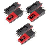 ibasenice 3 Juegos De Pastillas De Repuesto Para Agujas De Aguja De Tocadiscos Accesorio Para Fonógrafo Resistente Y Fácil De Instalar 2 Piezas X 3
