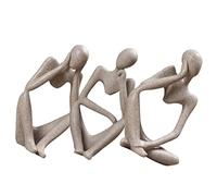 ibasenice 3 Piezas Adornos De Figuras Abstractas La Estatua Del Pensador Estatua Del Pensador Sentado Liquidación De Decoración Hogar Estatua Pensador Mesa De Café Oficina Resina Accesorios