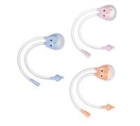 ibasenice 3 Piezas Aspirador De Mucosidad Aspirador Para Bebe Limpiadores De Mocos Succión Para Bebés Ventosa Necesidad Infantil Páginas