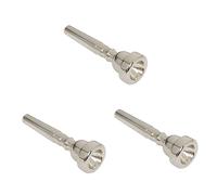 ibasenice 3 Piezas Boquilla De Trompeta 7c Piezas De Repuesto De Trompeta Boquilla De Trompeta Sinfónica Bach Boquilla De Trompeta De Bendición Boquilla Trompeta Rey Bocina Alumno Plata