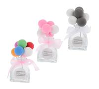 ibasenice 3 Piezas Botella de Globo de Confesión Frascos de Perfume para Coche Contenedores de Aceites Esenciales para Coche Adornos Uso Interiores Obsequio