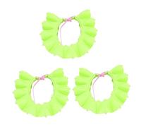 ibasenice 3 Piezas Gorro De Baño Para Bebé Gorras De Protección De Baño Seguras Ojos Del Oído De Los Bebés Champú Gorro De Baño Bebé Champú De Bebe Recién Nacido Lavado De Cuerpo Impermeable