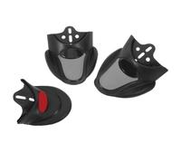 ibasenice 3 Piezas Guardabarros Delantero y Trasero de Goma Negro | Protector contra Salpicaduras, Mejora la Visibilidad bajo Lluvia, Uso en Trayectos Mojados y Carreteras Resbaladizas