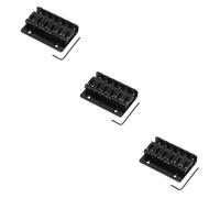 ibasenice 3 Piezas Guitarra Electrica Puente De Silla De Guitarra Puente Rígido De Guitarra De Guitarra Placa De Puente De Guitarra Instrumento Musical Cabellera Dura