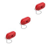 ibasenice 3 Piezas Herramientas para Patinar Pequeño Afilador De Patinaje Hielo Suministro De Patines Accesorios De Hockey Manual Herramientas para Afilar Zapatos De Hockey Abs Rojo