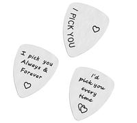 ibasenice 3 Piezas instrumentos musicales organos musicales metralla de plectro para guitarra el regalo de púas de guitarra púa de guitarra plumillas de guitarra púas de guitarra delgadas