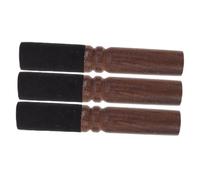 ibasenice 3 Piezas Nepalese Wooden Singing Bowl Mallet Handcrafted Tibetan Sound Striker For Meditation And Sound Therapy Enhances Resonance With Cultural Aesthetic Design