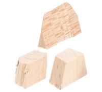 ibasenice 3 Piezas Tapón de Madera para Violín y Accesorios de Beige, Fácil de Usar Excelente Transmisión de Sonido para Principiantes y Músicos Novatos