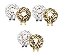 ibasenice 3 Series Marcadores De Bola Portátiles Clip Decorativo para Sombrero Accesorios Prácticos Diseño Elegante Y De Usar 2 Piezas X 3