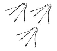 ibasenice 3 Uds 3 Enchufe De Ángulo Recto Cable De Pedal De Efecto De 3 Vías Pedalera Cable En Cadena Efecto Pedal Cables De Cadena Cable C Pedal Cable Adaptador De Corriente Cable Efecto