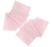 ibasenice 30 Discos Desmaquillantes Reutilizables de Fibra No Tejida Rosa para Uso Diario y Portátil Que Eliminan el Maquillaje Completamente