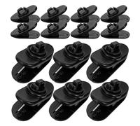 ibasenice 30 Piezas Clip de Solapa para Micrófono Pequeño, Pinza Giratoria Ligera y Duradera, Accesorios para Micrófonos Lavalier, Adecuado para Uso en Escuelas, Oficinas y Teatro