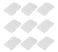 ibasenice 30 Piezas de Plástico Blanco para Toallitas Húmedas y Uso Cómodo de Tapa Abatible Diseño y Buen Sellado para Protección de Ñiño
