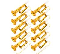 ibasenice 30 Piezas Mini Trompeta CuernoBocinas Hacer Ruido Trompeta De Concierto Shofar para Niños Instrumentos De Percusión para Niños Fabricantes De Ruido