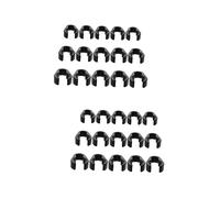 ibasenice 30piezas Abrazaderas De Cable Para Micrófono Clips Ajustables Para Organizar Cables De Micrófono Escenarios Estudios y Conciertos