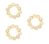 ibasenice 30piezas Discos Piezoeléctricos Para Pickups De Instrumentos Acústicos Para Guitarras y Micrófonos Alta Conductividad