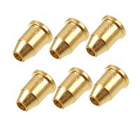 ibasenice 30piezas Hebilla de Montaje para Cuerdas de Guitarra Tapones de Cuerda Dorados Casquillos Pasantes Accesorios de Guitarra para Tocar Concierto