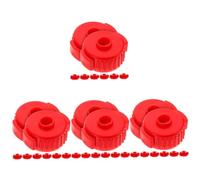 ibasenice 32piezas Tuercas De Platillo Rápidas De Plástico Para Batería Fáciles De Instalar y Retirar Accesorios De Percusión