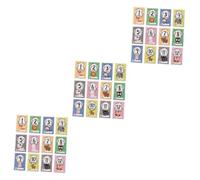 ibasenice 36 Piezas Tarjeta De Pegatina De Mes Apoyo Mensual De La Foto Del Bebé Tarjeta De Registro Del Crecimiento Del Bebé Mini Tarjetas De Hitos Planta De Madera Mujer Embarazada Un Mes