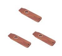 ibasenice 3juegos Kazoo De Madera Para Principiantes Instrumento Musical y Portátil Para Acompañamiento De Guitarra y Ukulele Fácil De Aprender y Usar Para Adultos