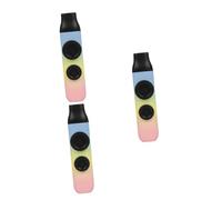 ibasenice 3juegos Kazoo De Música Portátil Para Instrumento Musical De Acompañamiento Para Guitarra y Ukelele Para Fiesta y Educación Temprana Material Duradero y Ligero