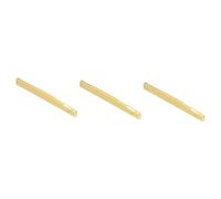 ibasenice 3juegos Tuercas De Cuerda Superior Para Guitarra De Latón Accesorios Resistentes y Duraderos Para Mejorar El Sonido De Tu Instrumento Compatible Guitarras Acústicas y Eléctricas