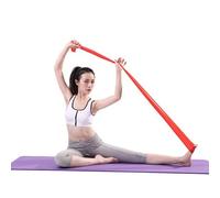 ibasenice 3Piezas Bandas de Resistencia de Ejercicio Elásticas para Entrenamiento Físico de Rojo Azul para Yoga y Rehabilitación Física