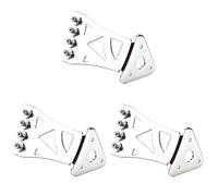 ibasenice 3piezas Banjo Tailpiece Decorativo Para Guitarra De Cuerdas Accesorio Esencial Para Mejorar El Sonido y Sostenido Del Instrumento