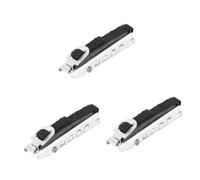 ibasenice 3piezas Capo De Guitarra De Gatillo Rápido Para Acústicas y Eléctricas Compatible Ukelele Banjo y Construcción Práctico y Conveniente