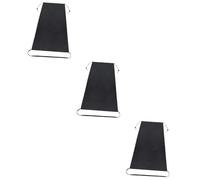 ibasenice 3piezas Cubierta Sombra Para Cochecito De Protección Uv Accesorio Multiuso Para Paseos y Lactancia Negro