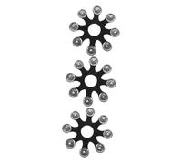 ibasenice 3piezas Cymbal Hihat Tambourine Accesorio De Percusión Para Batería Fabricado Inoxidable y Pet Para Múltiples Géneros Musicales y Reemplazo De Platillos Dañados