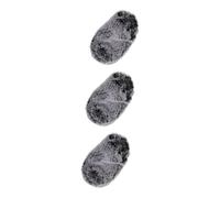 ibasenice 3piezas Funda De Microfono De Piel Sintética Antiviento Compatible Videomic Pro Parabrisas Para Grabaciones Exteriores y Entrevistas