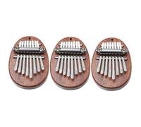 ibasenice 3piezas Mini Piano De Pulgar Kalimba Portátil De Madera Diseño Compacto y Ligero Para Principiantes y Instrumento Musical Versátil y Ergonómico