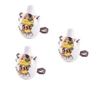 ibasenice 3piezas Ocarina De De Instrumento Musical Portátil Para Principiantes y Decoración De Escritorio De y Transportar