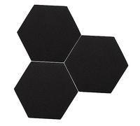 ibasenice 3piezas Paneles Acústicos Hexagonales De Insonorización Aislantes De Ruido y Decorativos Para Hogar Oficina Estudio