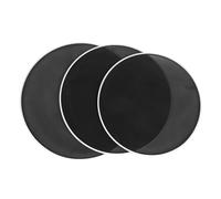ibasenice 3piezas Parches Silenciosos De Doble Capa Parches De Repuesto De Malla Para Práctica En Interiores Accesorios Para Instrumentos De Percusión Para Principiantes