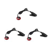 ibasenice 3piezas Pickup Piezo Profesional Para Guitarras Violines Banjo y Captación De Sonido Directa Accesorio Duradero Negro