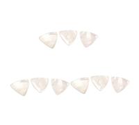 ibasenice 3piezas Púas De Guitarra De Concha Blanca Accesorios Para Guitarra Acústica y Eléctrica Plectros De Suaves y Duraderos Para Principiantes y Amantes Música