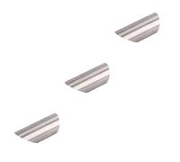 ibasenice 3piezas Rb Deslizador De Dedo Metálico Para Guitarra Eléctrica Inoxidable Accesorios Para Jazz y Country Sonido Brillante y Armónicos Suaves