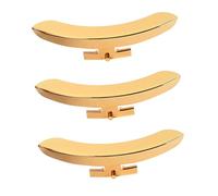 ibasenice 3piezas Soporte De Banjo Acabado Espejo Repuesto De Brazo De Banjo Incluye Tornillo Diseño Elegante y Duradero Para Restauración De Modelos Vintage