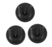 ibasenice 3piezas Soporte De Micrófono De Mano Para Motocicleta Montaje De Radio De Plástico Clip Para Accesorios De Comunicación y Estaciones De Radio