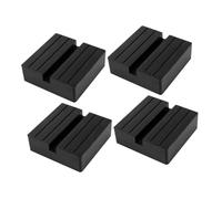 ibasenice 4 Piezas Almohadillas de Goma para Elevador de Vehículos de Soporte Estable y Duradero Compatible con Gatos de y Adaptadores de Protección para Chasis del Automóvil