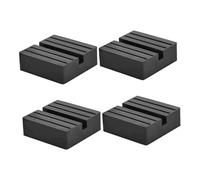 ibasenice 4 Piezas Almohadillas de Goma para Gato Adaptadores de Soporte de Soldadura Almohadillas de de Vehículos Accesorios de Gato Compatibles con Múltiples Resistente y Duradero