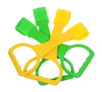 ibasenice 4 Piezas Anillo De Tiro Anilla Para Cuna De Herramientas De Aprendizaje Anilla De Mano Para Cuna Para Levantarse