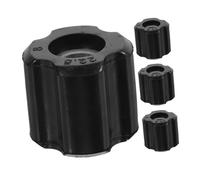 ibasenice 4 piezas Kit de Bujes Frontales para Eje de Máquina Cortar Césped Compatibles con Tubos de Aluminio y Bujes de Rueda Resistentes para Desbrozadora Mochila Recambio Duradero para