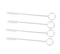 ibasenice 4 Piezas Kit para Afinación de Piano con Horquilla Afinadora de Alta Precisión Abrazaderas de Sordina para Voz Media y Aguda Herramienta y Resistente para Reparaciones y Musicales