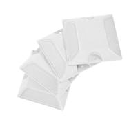 ibasenice 4 Piezas Marcadores Reflectantes Alta Visibilidad para Carretera de Abs Blanco y Uso Prolongado Varios estilos para Señalización Vial en Autopistas y Diversas Carreteras