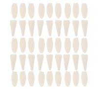 ibasenice 40 Cabezales de Esponja Correctora para Recortadora de Bocetos, Versátiles para Técnicas de Dibujo, Color Blanco, Ideales para Exámenes y Estudiantes de Arte