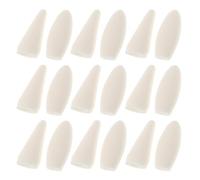 ibasenice 40 Piezas de Esponjas para Dibujar Técnicas Versátiles, Raspador de Limpieza de Bocetos, Material de Esponja Blanco, Adecuado para Exámenes de Dibujo y Sombreado